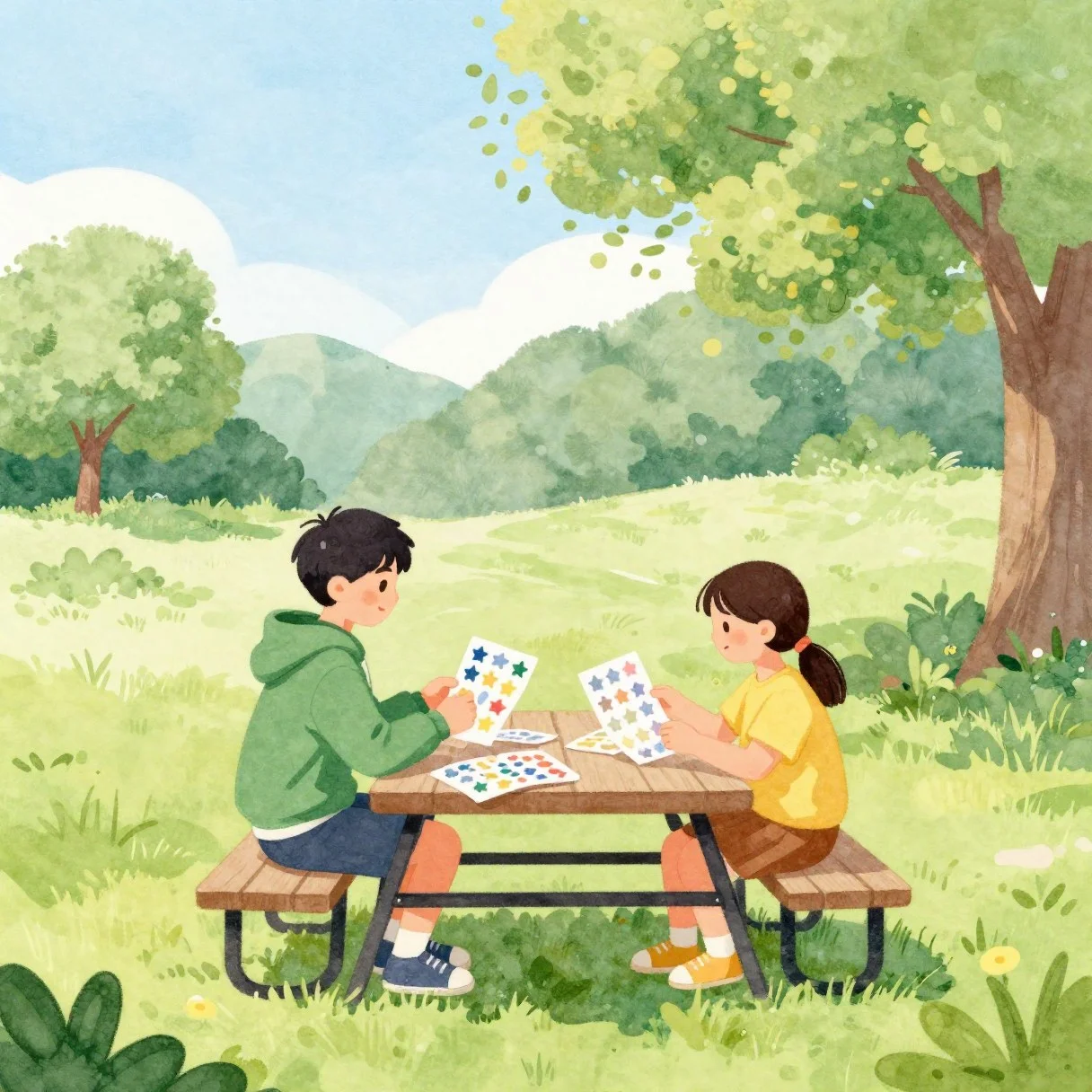 Picture from the lesson “Ten More!”