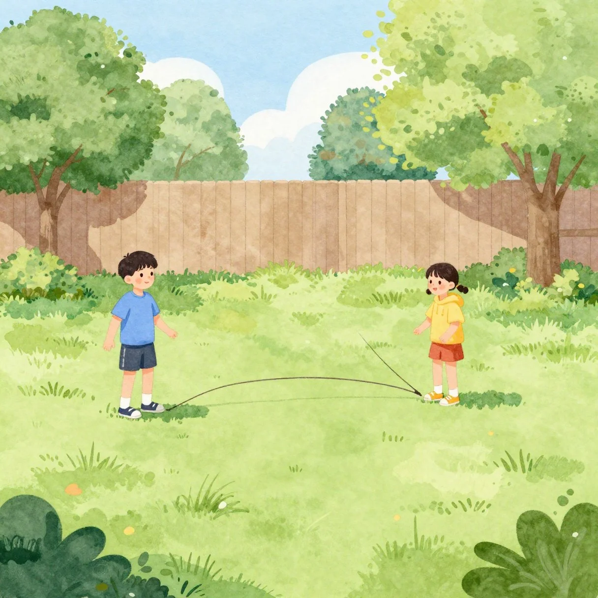 Picture from the lesson “Feet and Yardsticks”