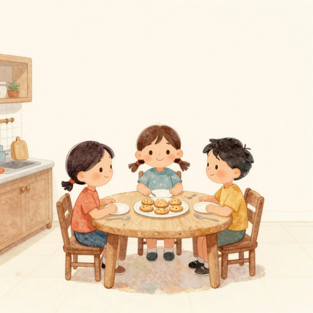 Picture from the lesson “Sharing Equally”