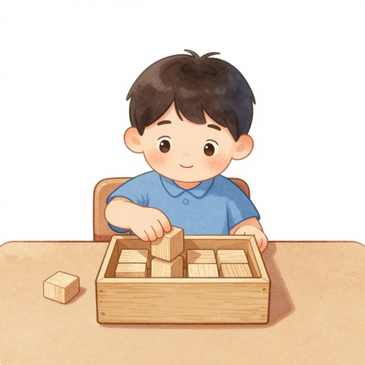 Picture from the lesson “Fill It Up with Cubes”