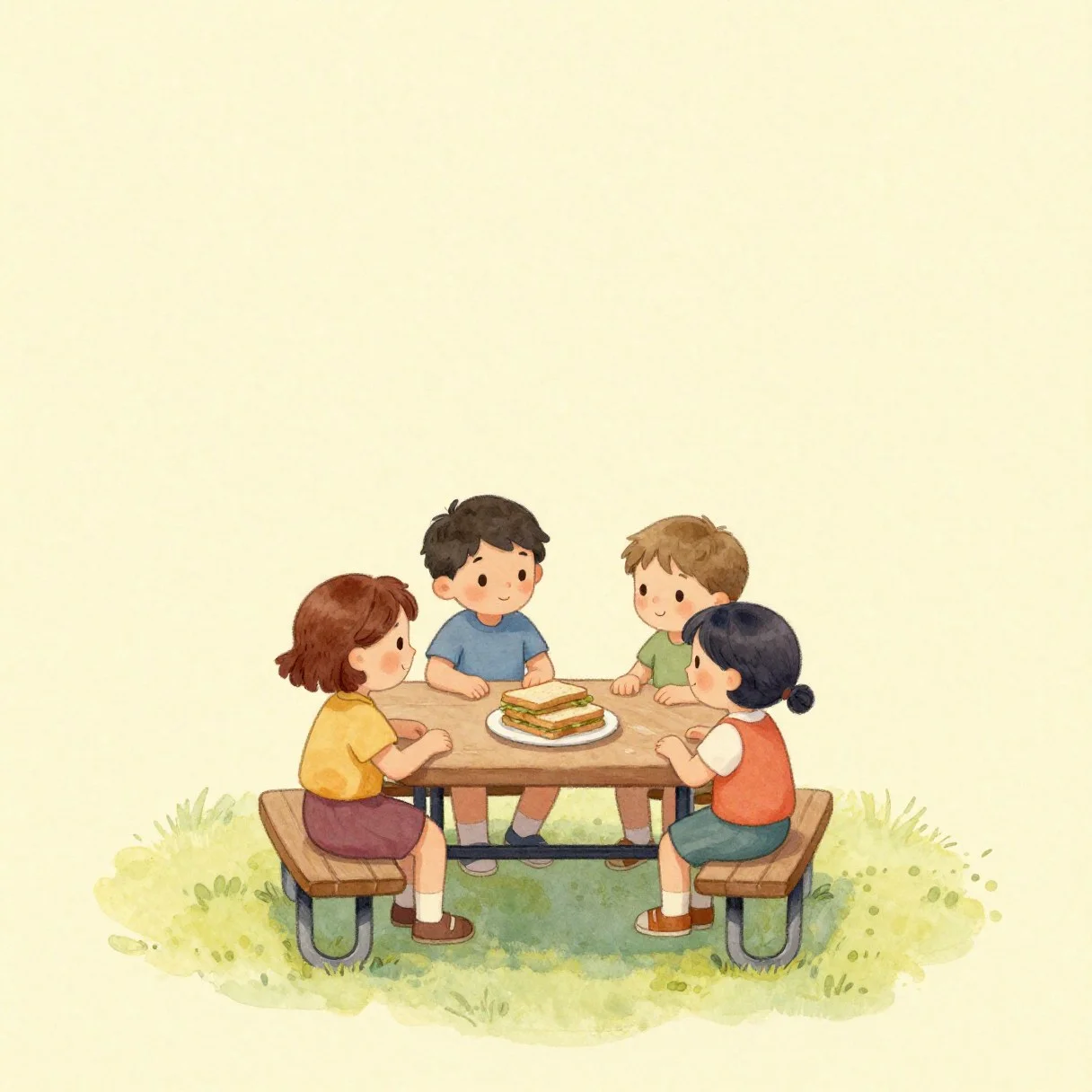 Picture from the lesson “Sharing Makes Fractions”