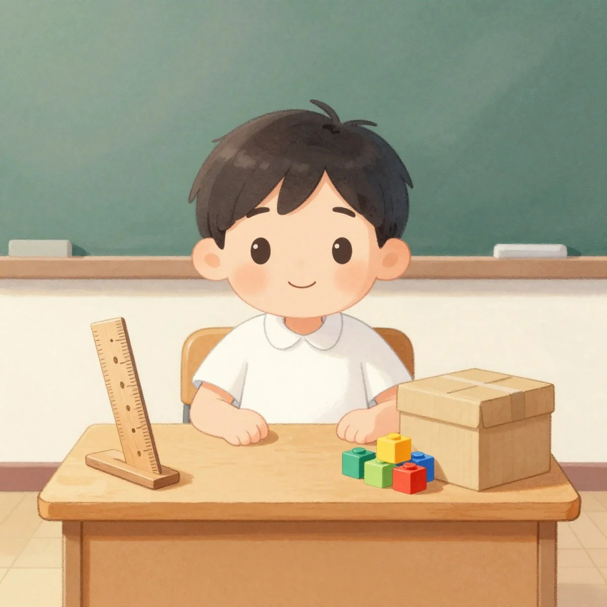 Picture from the lesson “Meet the Unit Cube”