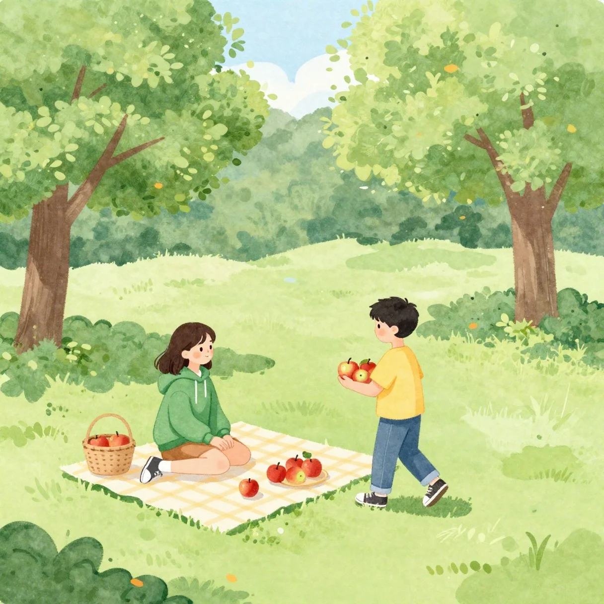 Picture from the lesson “Adding Means Putting Together”