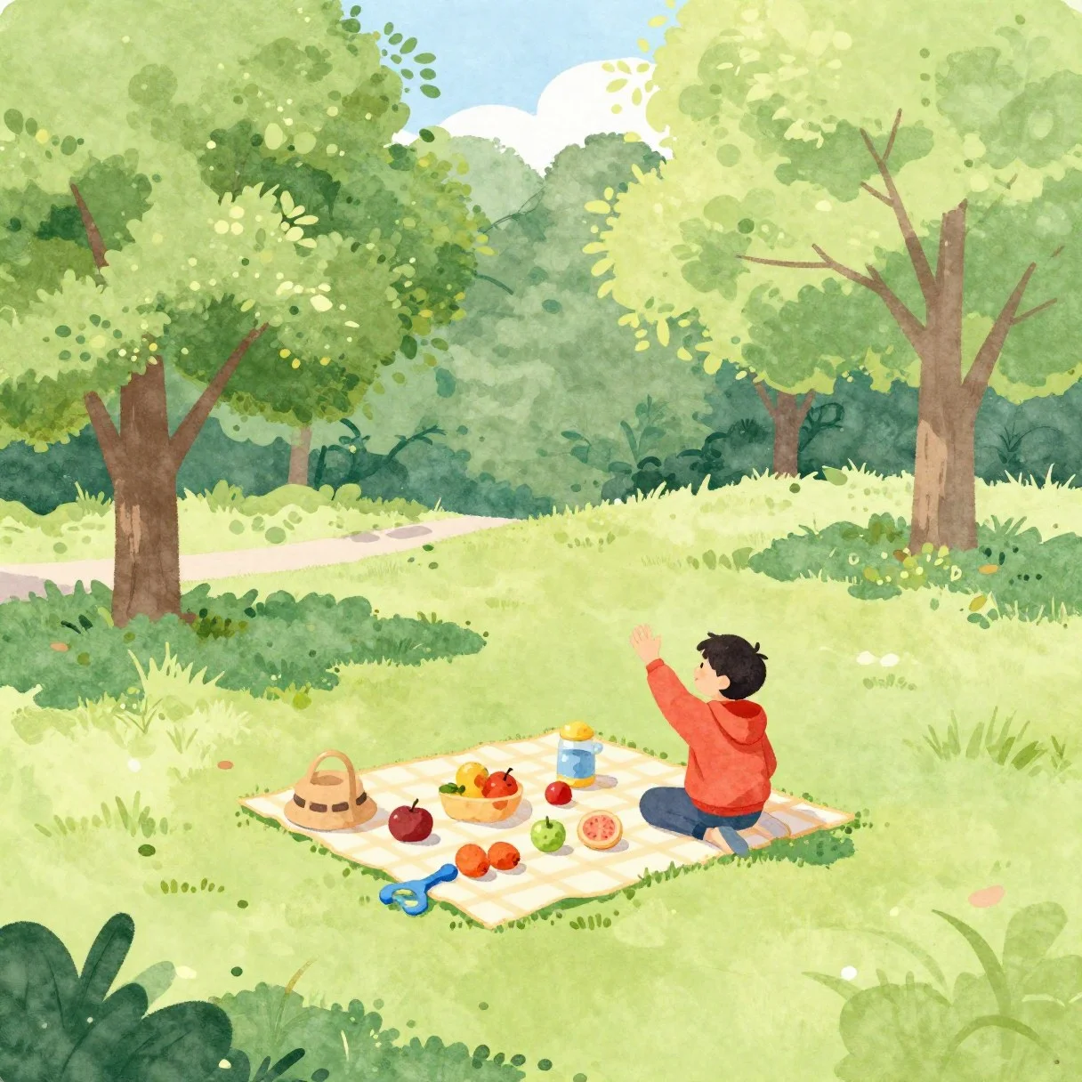 Picture from the lesson “Counting 4 and 5”