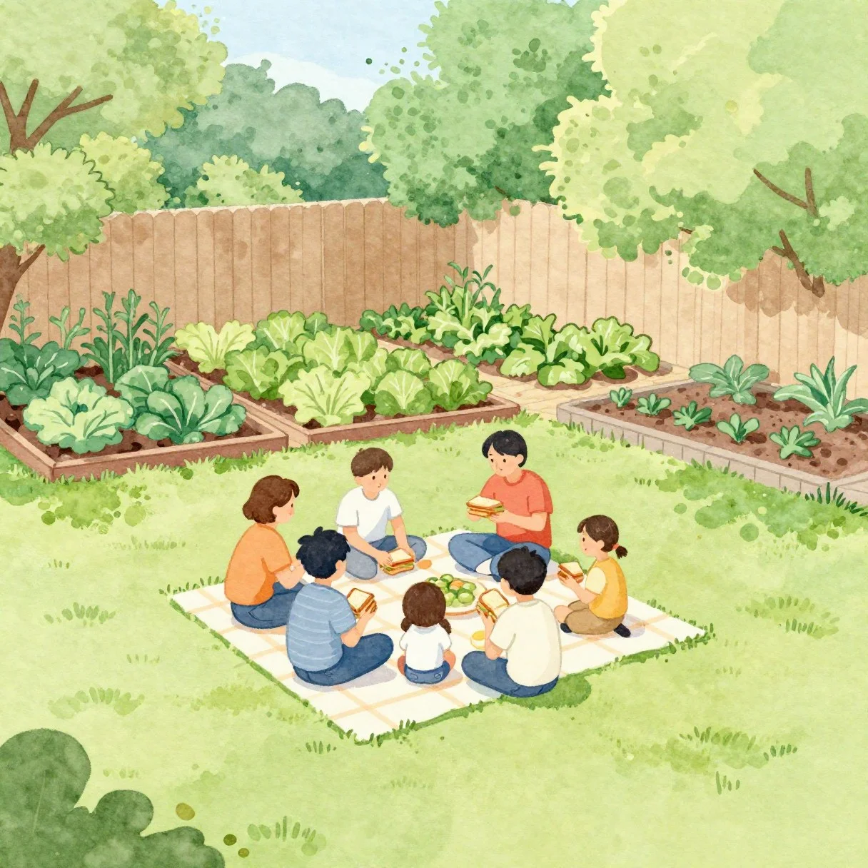 Picture from the lesson “Leaves Make Food”