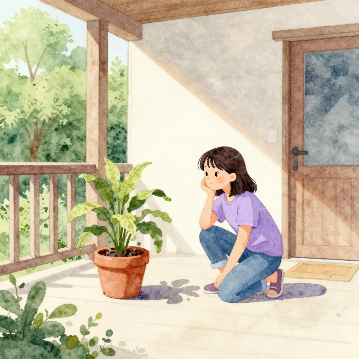 Picture from the lesson “Plants Need Water”