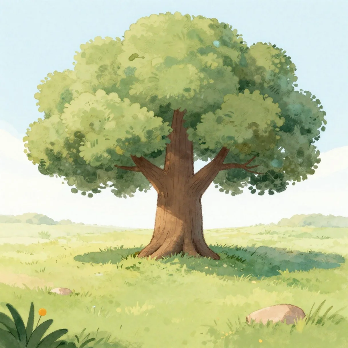 Picture from the lesson “Plants Are Made of Air and Water”