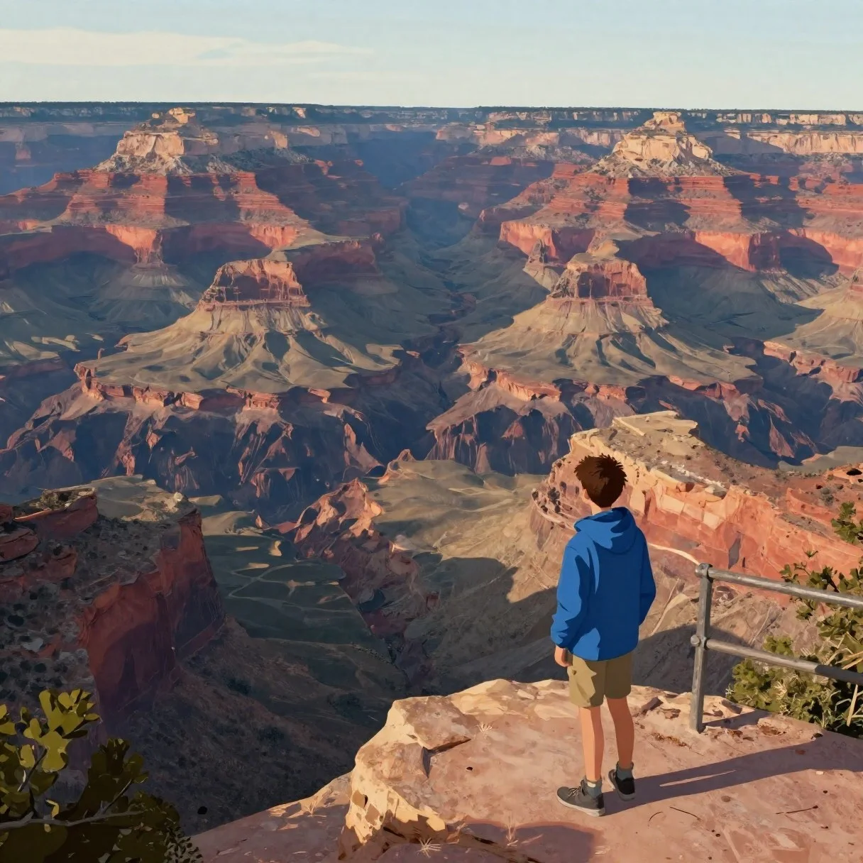 Picture from the lesson “Sedimentary Layers”