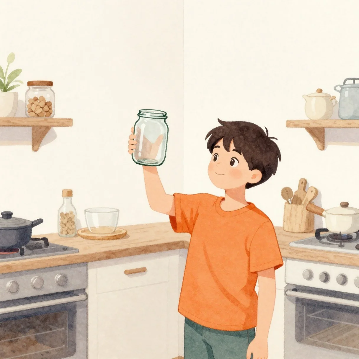 Picture from the lesson “Reduce, Reuse, Recycle”